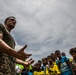 Marines and Sailors host a soccer event in Dominican Republic
