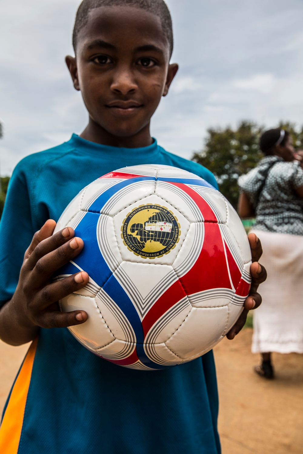 Marines and Sailors host a soccer event in Dominican Republic