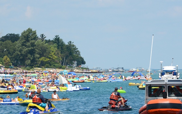 Emergency responders, law enforcement team up to monitor Port Huron Float Down