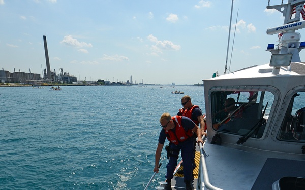 Emergency responders, law enforcement team up to monitor Port Huron Float Down