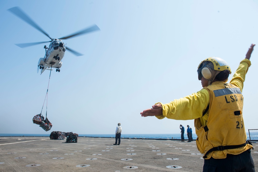 USS Rushmore operations