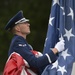 Lowering the flag