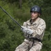 Marine recruits descend Parris Island tower, develop rappelling skills