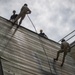 Marine recruits descend Parris Island tower, develop rappelling skills