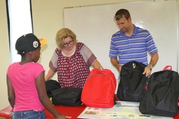 Fort Hood LRC sponsors book bag drive