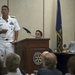 Admiral speaks during Kansas City Navy Week