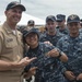 USS Carl Vinson and USS Ronald Reagan CNO visit