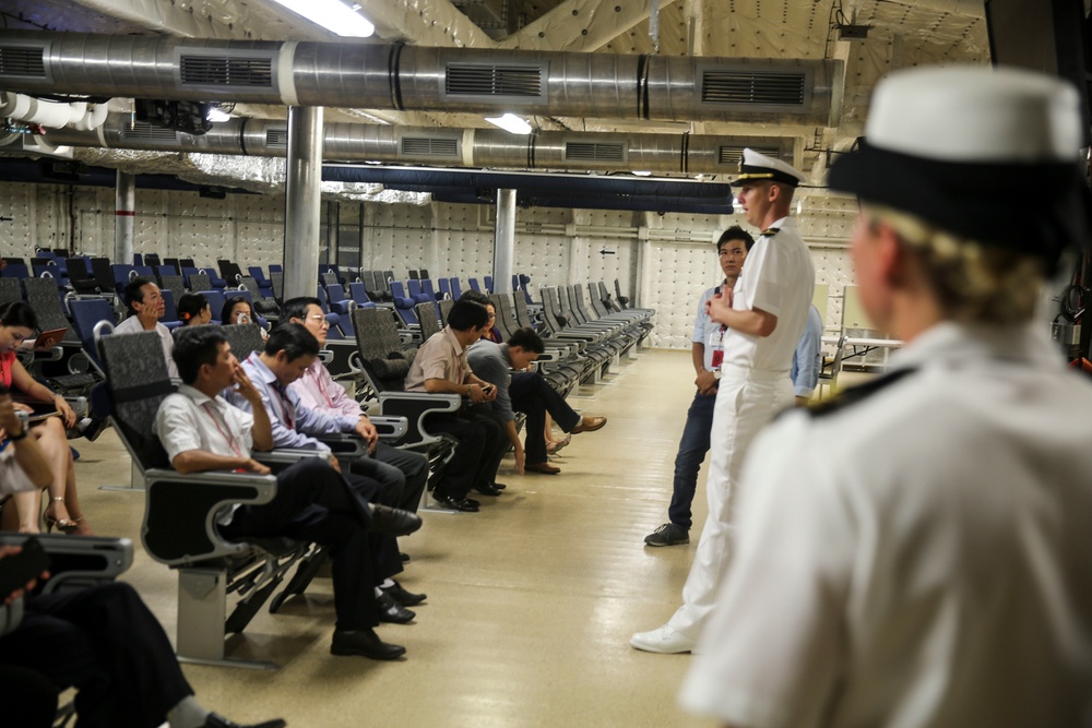 Millinocket host ship tours in Vietnam