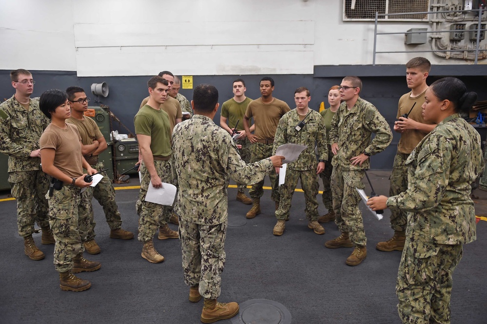 Aboard the USS Ashland