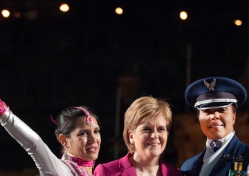 USAF Honor Guard performs on ‘World’s Stage’