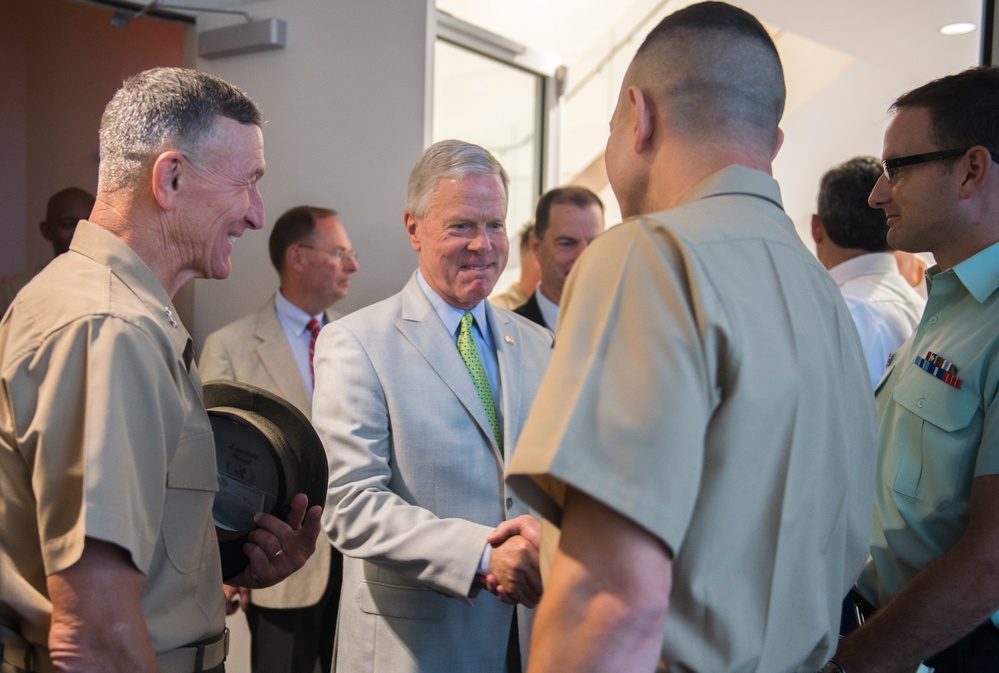 Marine Corps University Dedicates Warner Building