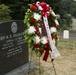 Minister of Defence of Georgia lays a wreath at the headstone of US Army Gen. John M.D. Shalikashvili