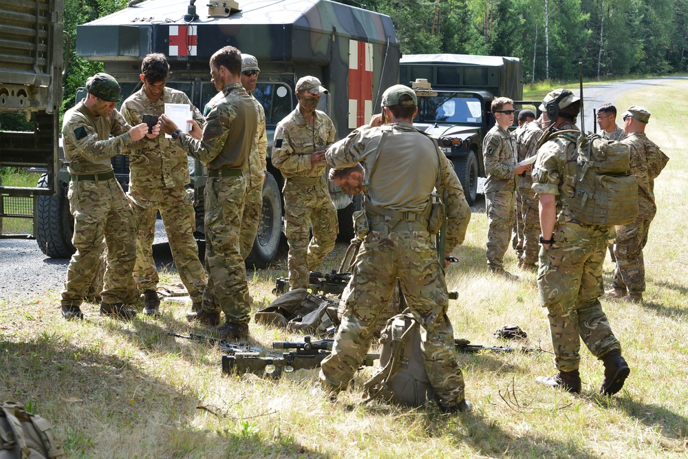 1-91 CAV Combined Sniper Exercise