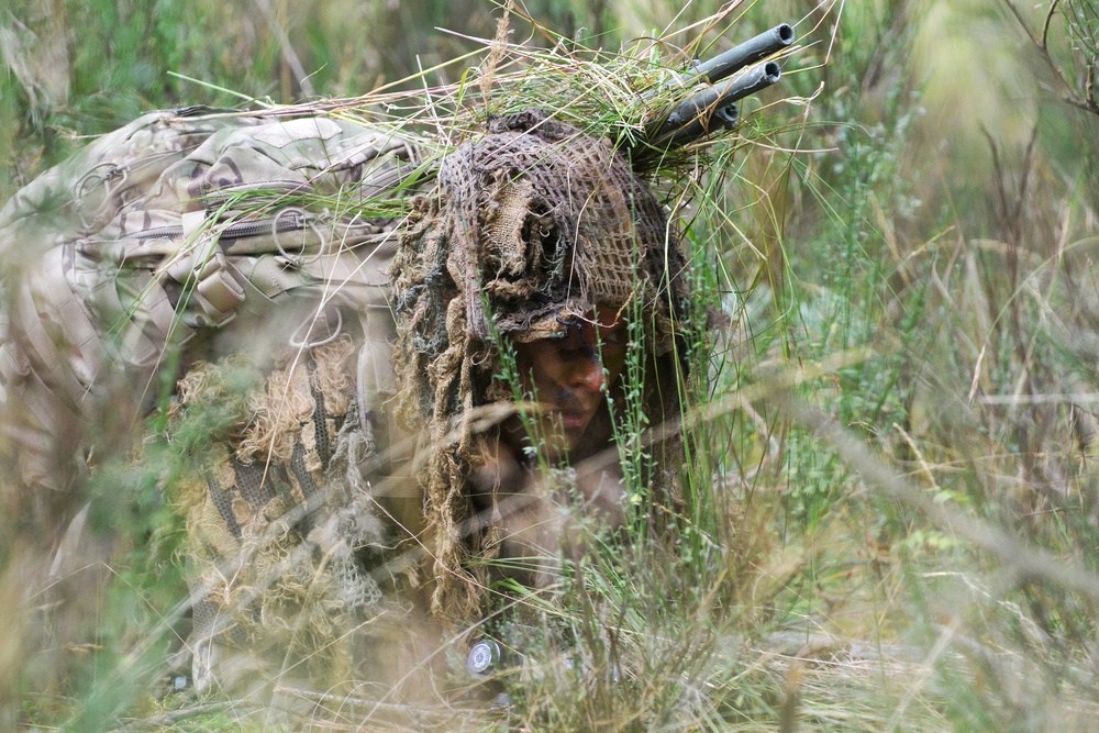 1-91 CAV Combined Sniper Exercise