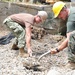 SPS-JHSV 15 renovates a culvert ditch in Honduras