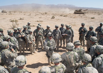 National Guard conducts live fire at NTC