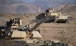National Guard conducts live fire at NTC