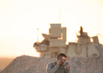 National Guard conducts live fire at NTC