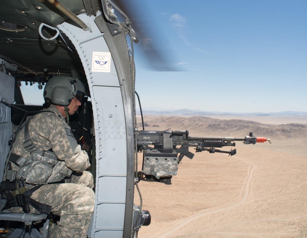 National Guard conducts live fire at NTC