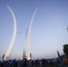 Greatest generation honored during wreath laying, AF band concert