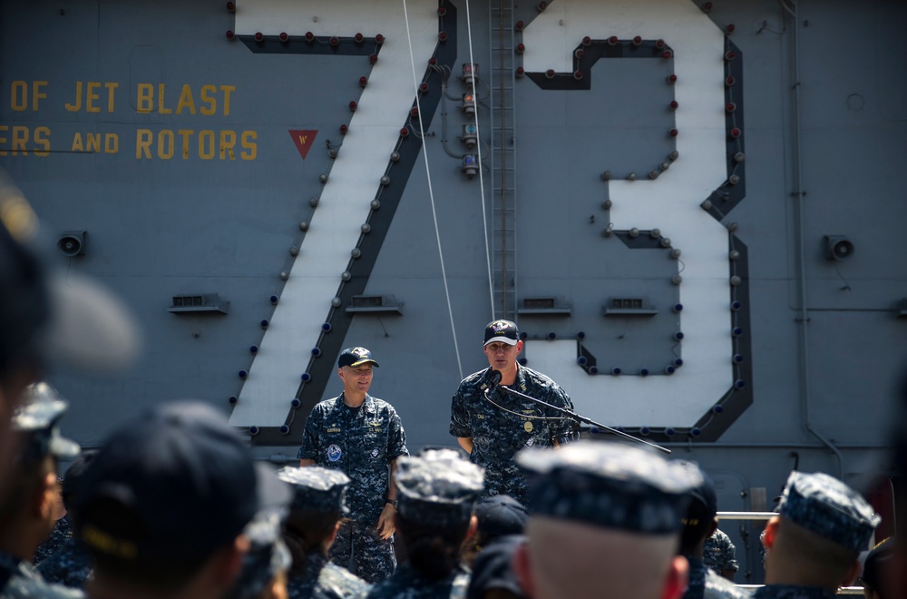 USS George Washington operations