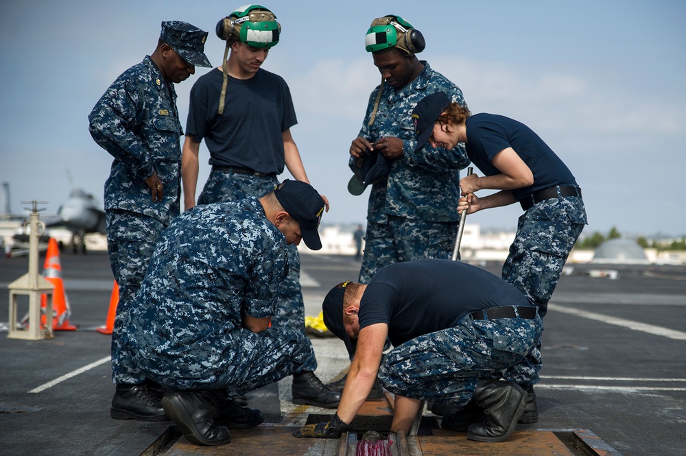 USS George Washington operations