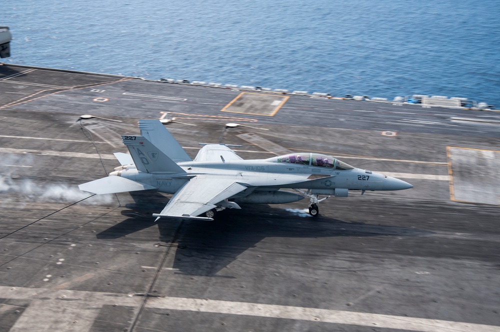 USS Harry S. Truman flight deck activity