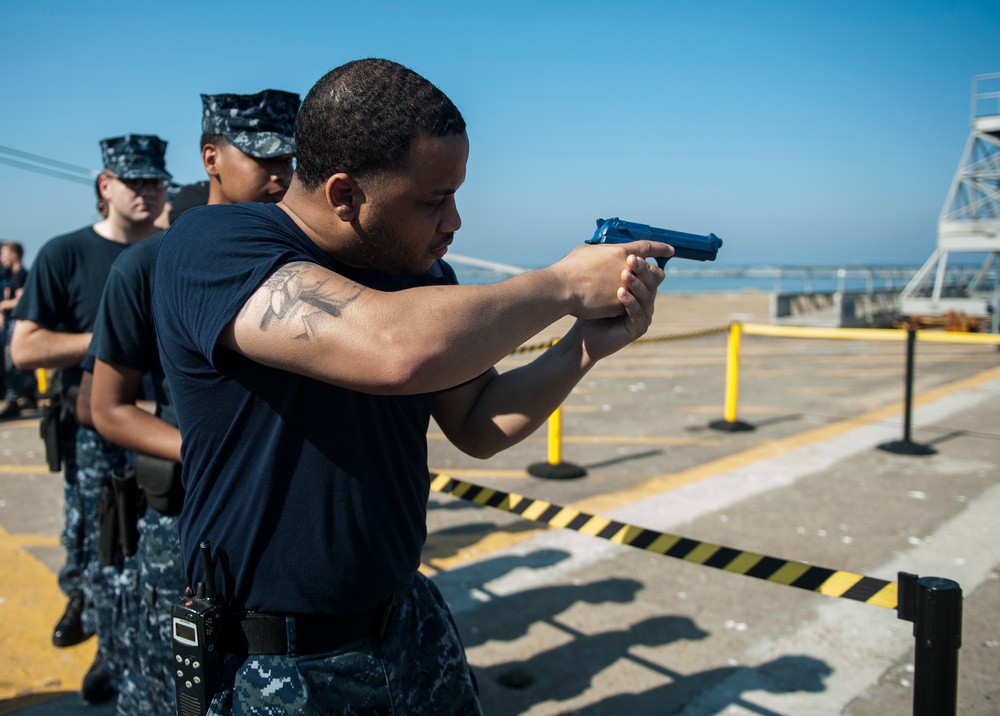 USS Harry S. Truman flight deck activity