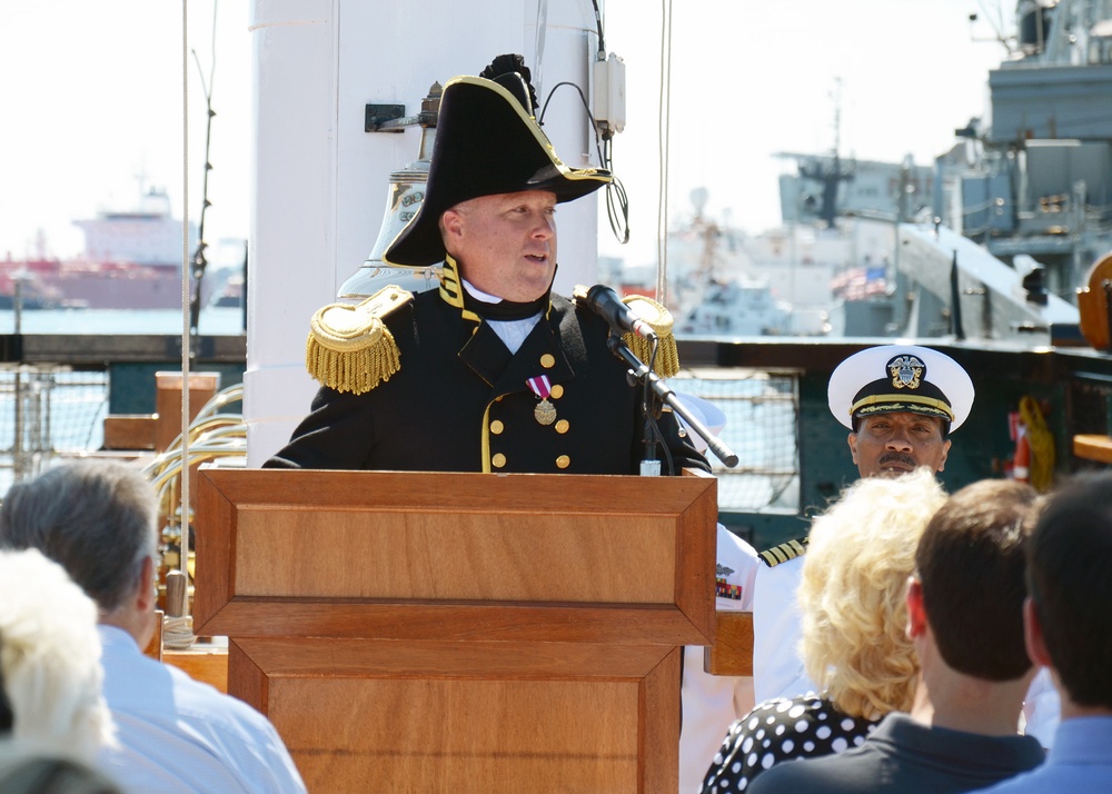 Change of command ceremony