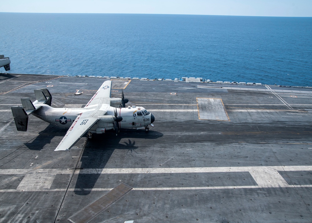 USS Harry S. Truman flight deck activity