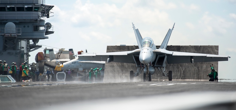 USS Harry S. Truman flight deck activity