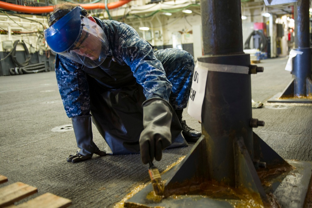 USS America action