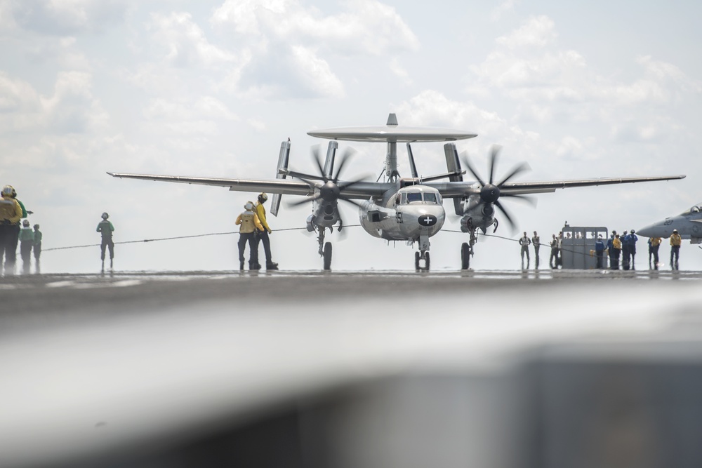 USS Harry S. Truman flight deck activity