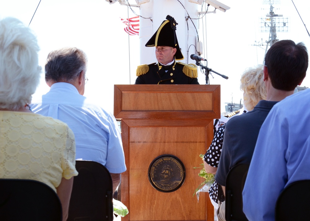 Change of command ceremony