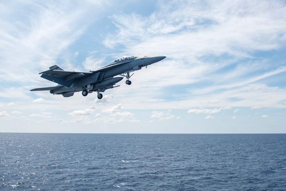 USS Harry S. Truman flight deck activity