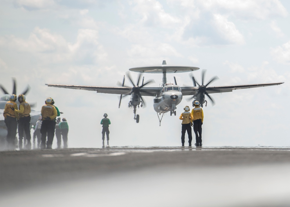 USS Harry S. Truman flight deck activity