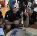 US Navy Parachute Team visits Chicago children's hospital