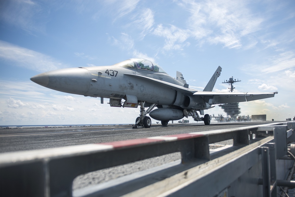 USS Harry S. Truman flight deck activity