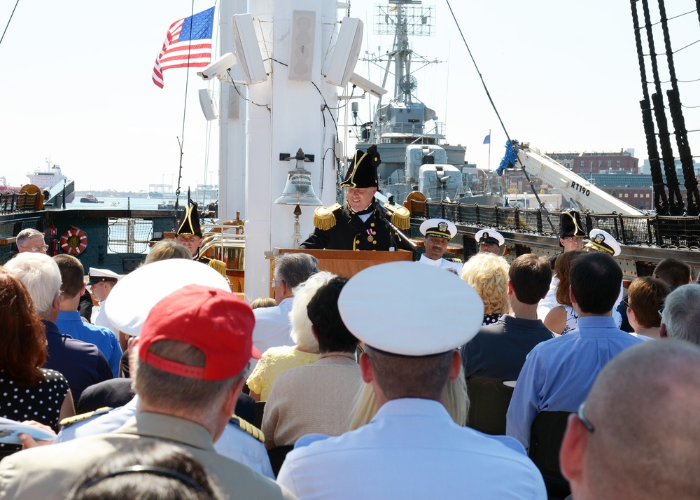 Change of command ceremony