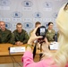 Paratroopers talk medical first aid with Ukrainian journalists