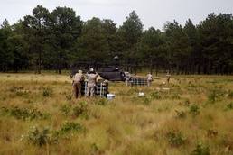 1-17 CAV aerial gunnery