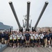 USS Abraham Lincoln chief petty officer selectees visit USS Wisconsin for Navy heritage event