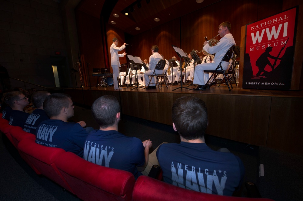 Navy Band Southeast performs at Kansas City Navy night