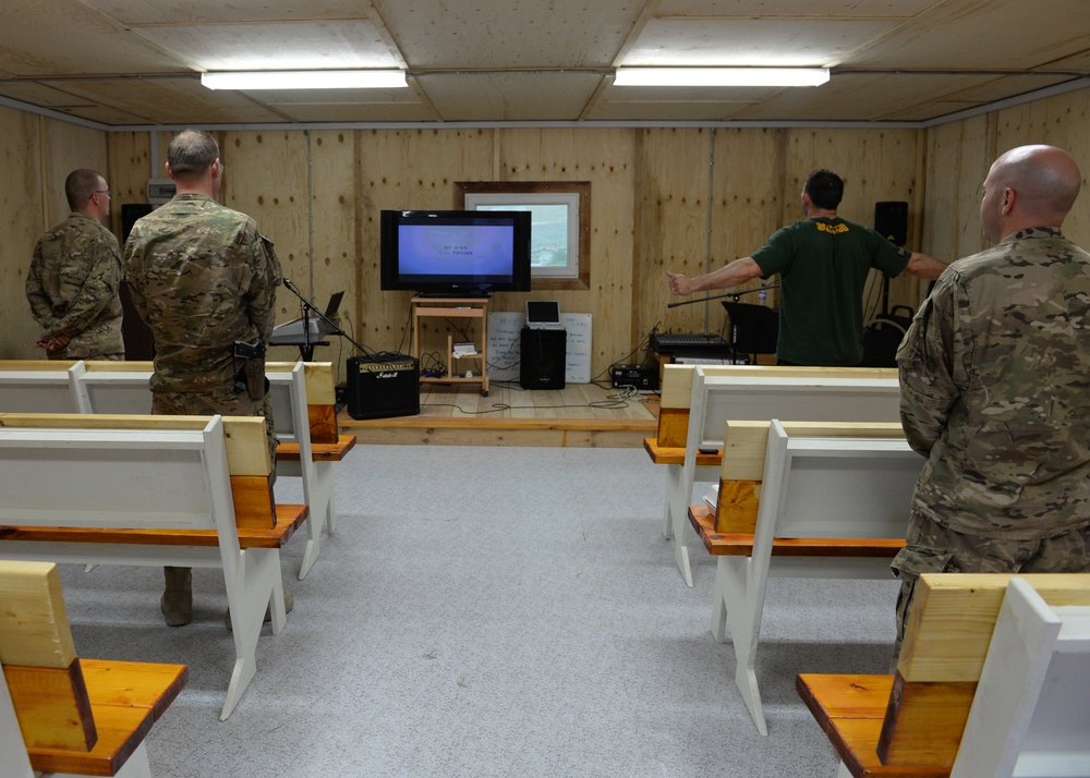 Bagram Chaplains provide spiritual support to Airmen throughout AOR