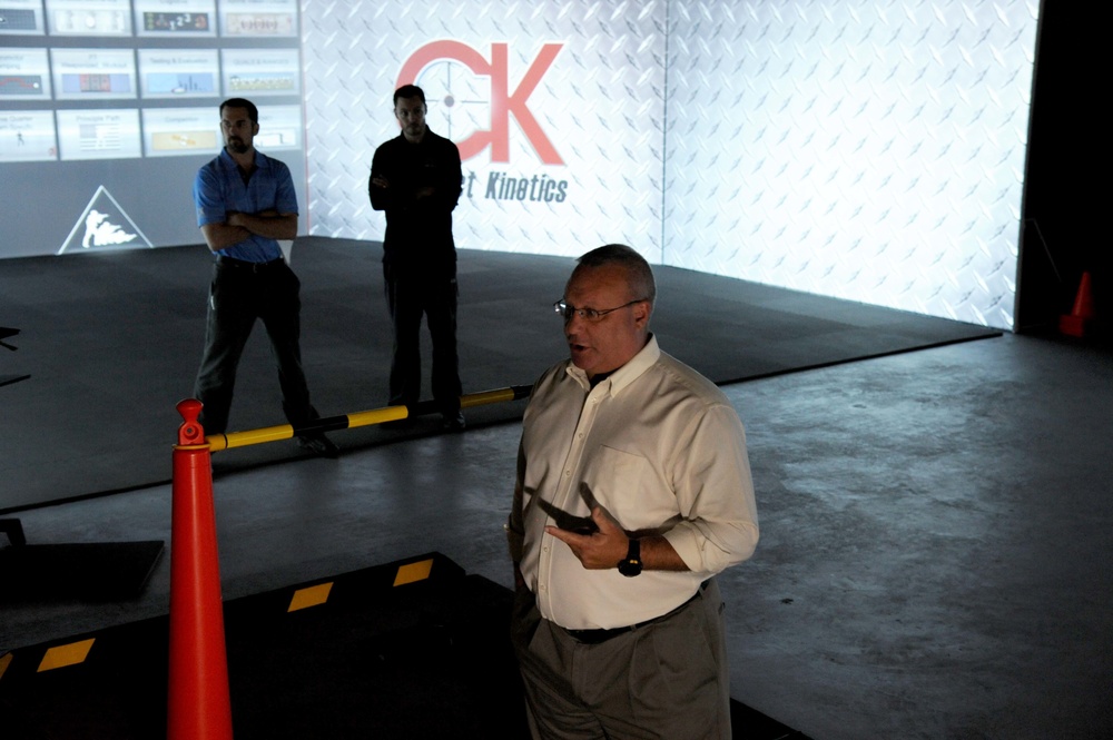 Grand opening of Gunfighter Gymnasium, Baumholder, Germany