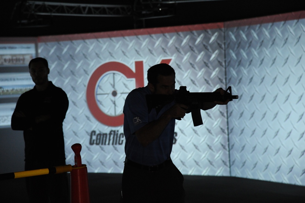 Grand opening of Gunfighter Gymnasium, Baumholder, Germany