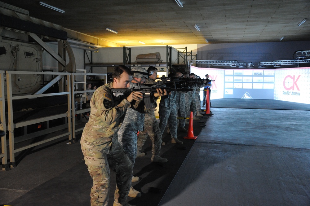 Grand opening of Gunfighter Gymnasium, Baumholder, Germany