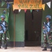 Indonesian National Armed Forces platoon executes cordon and search during Keris Aman 2015