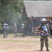 Indonesian National Armed Forces platoon executes cordon and search during Keris Aman 2015