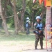 Indonesian National Armed Forces platoon executes cordon and search during Keris Aman 2015